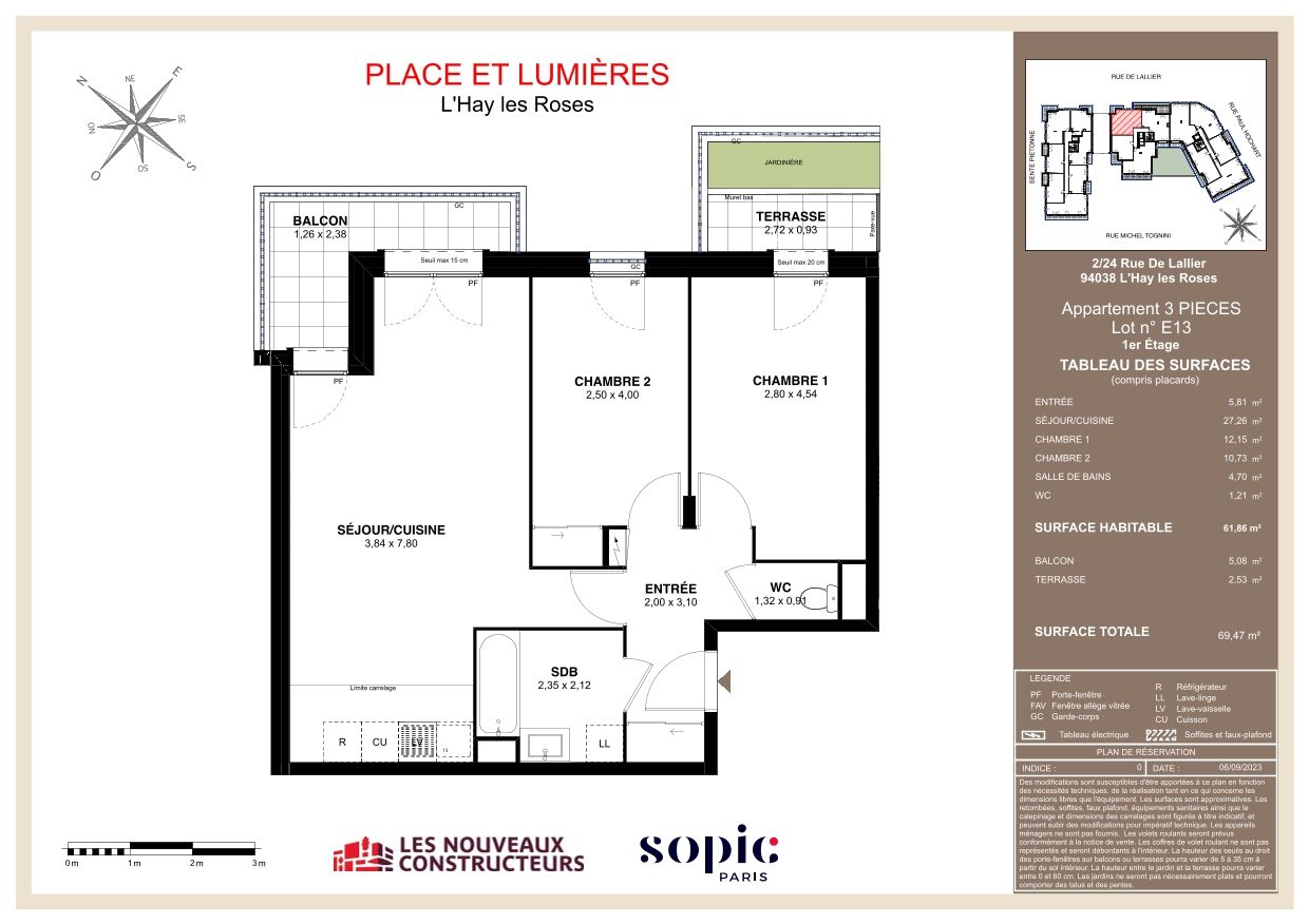 Plan du logement