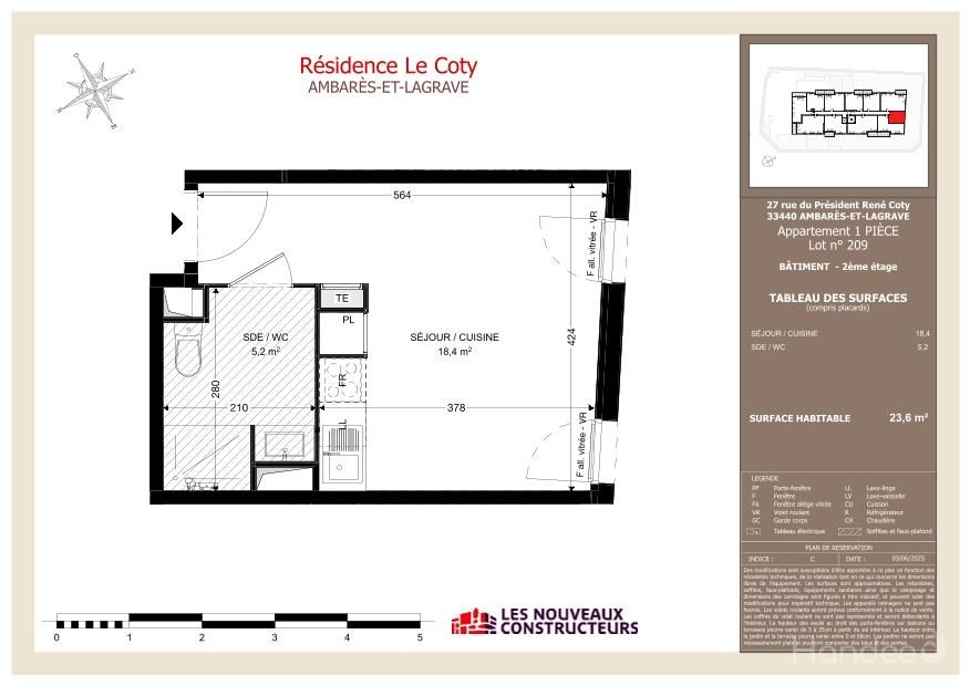 Résidence Le Coty - T1
