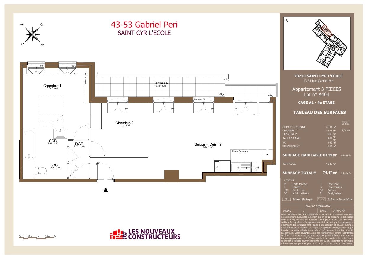Villas Péri - Coeur de Ville - T3