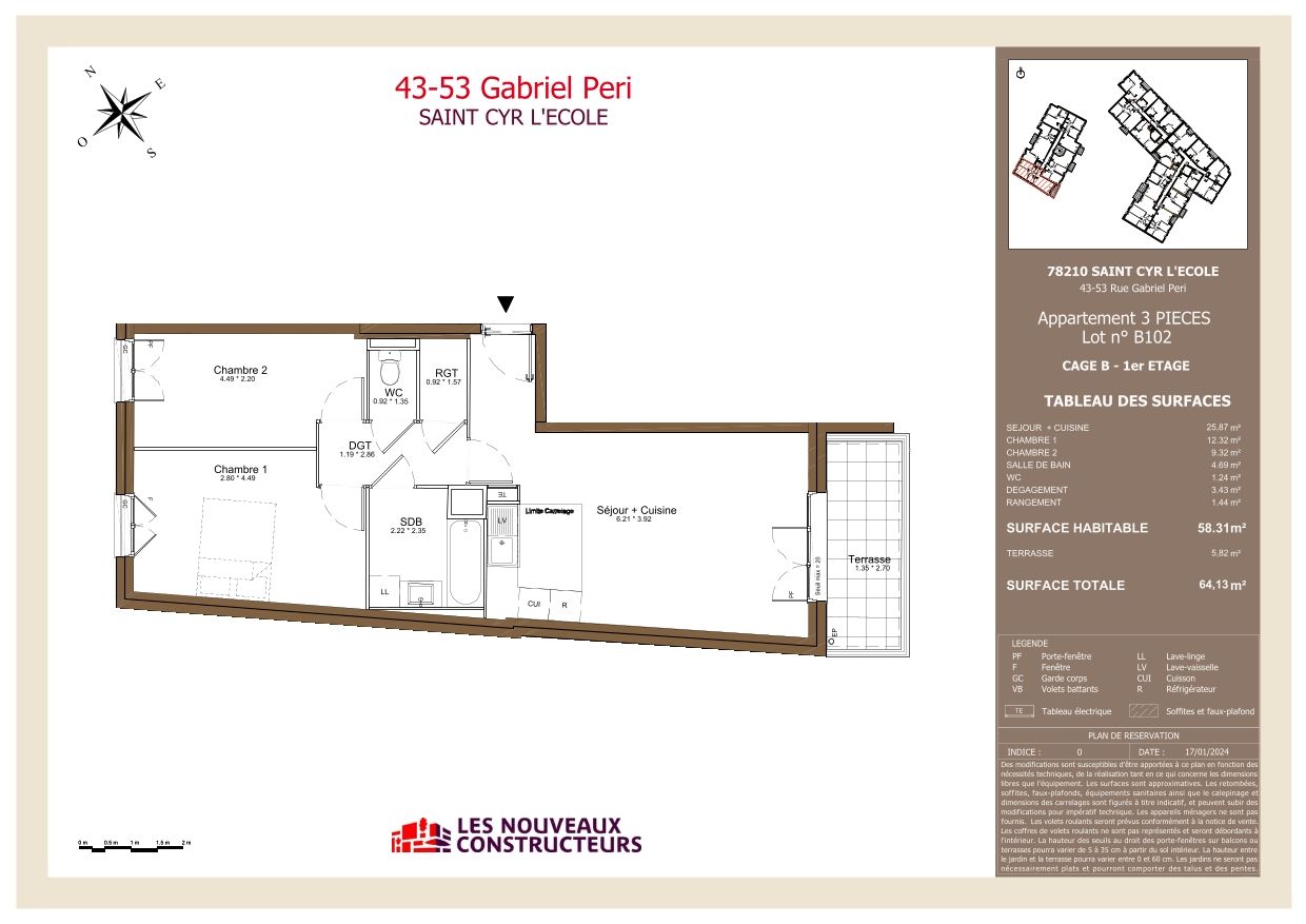 Villas Péri - Coeur de Ville - T3