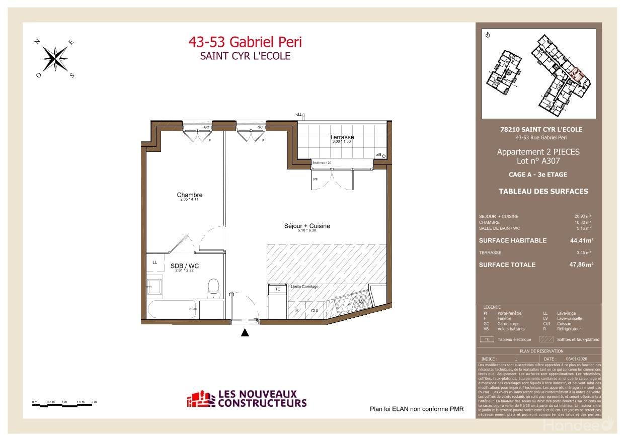 Villas Péri - Coeur de Ville - T2