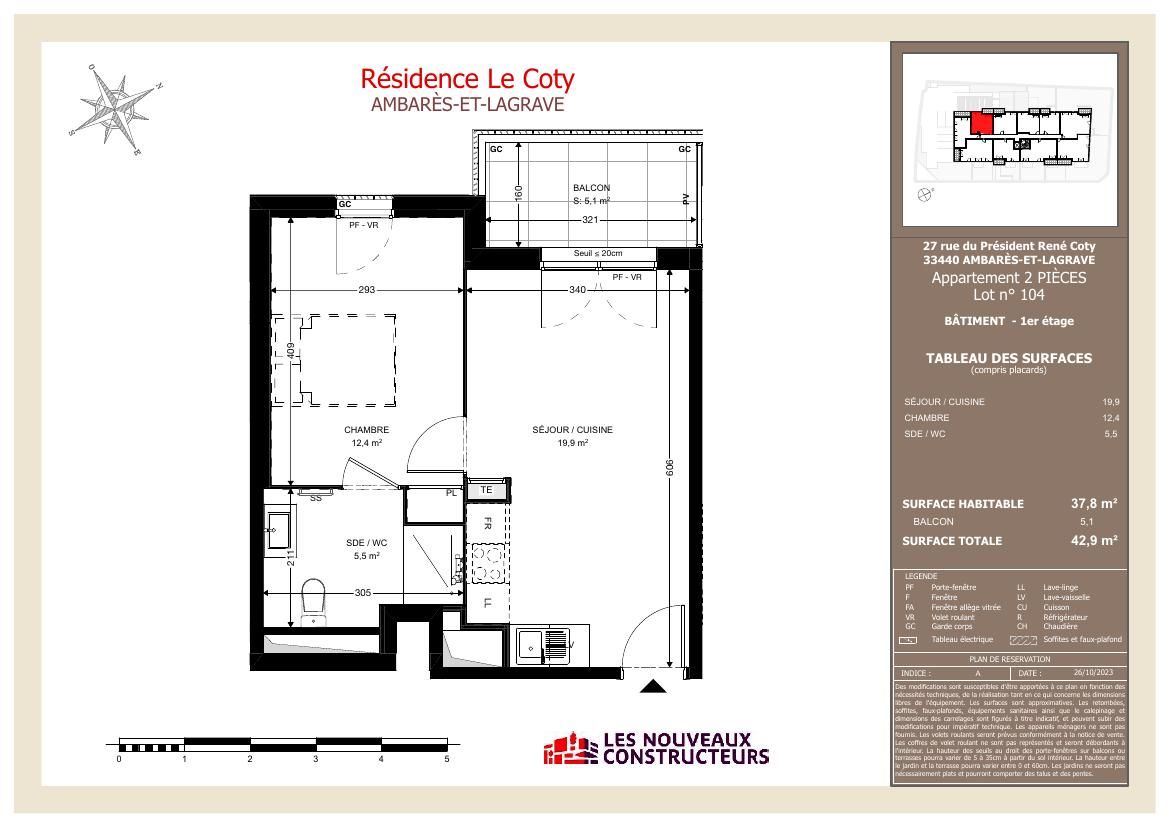 Résidence Le Coty - T2