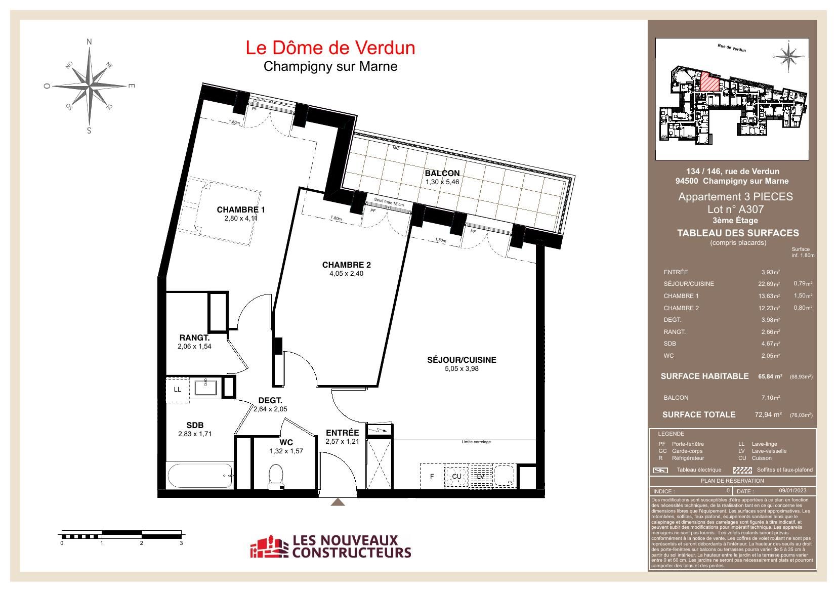 Le Dôme de Verdun - T3
