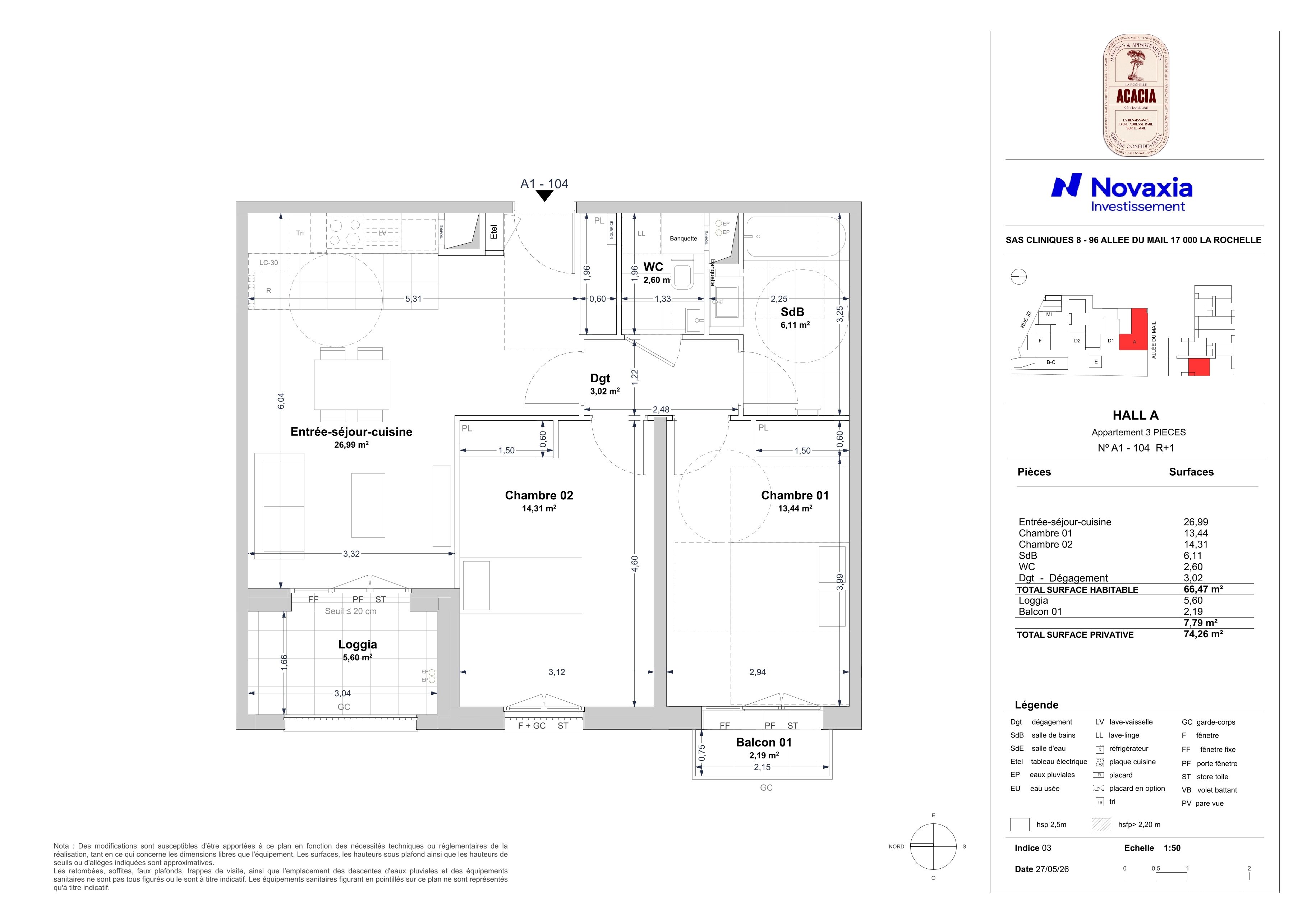 Plan du logement