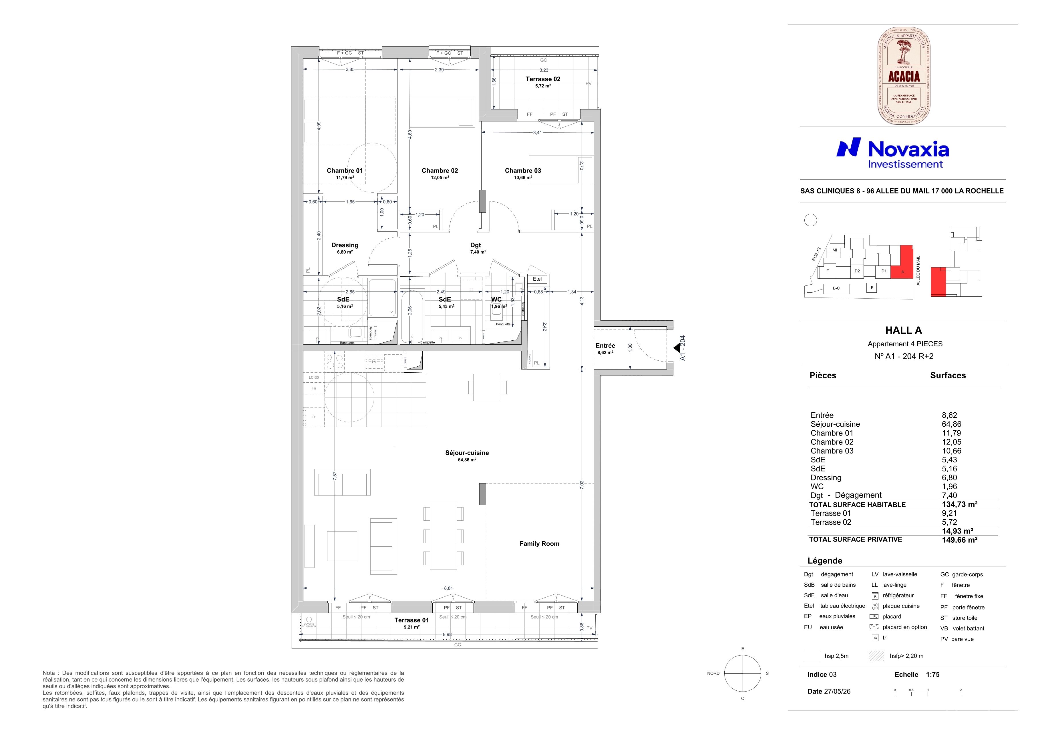 Plan du logement