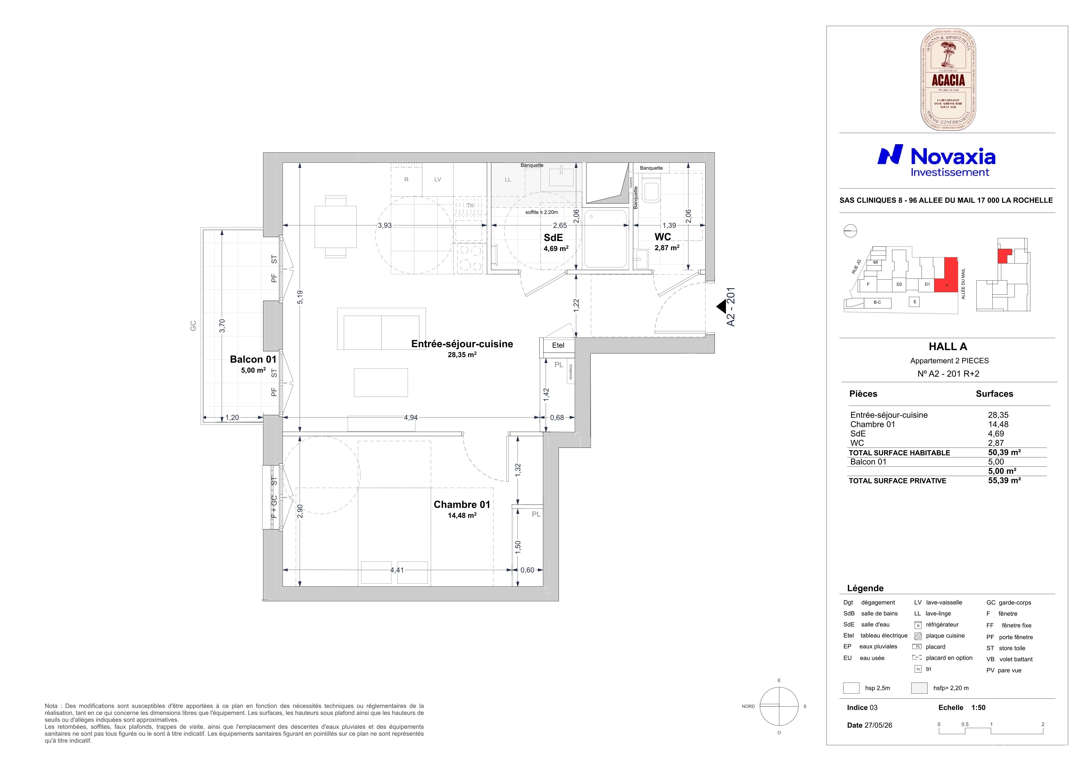 Plantegning for bolig A2201