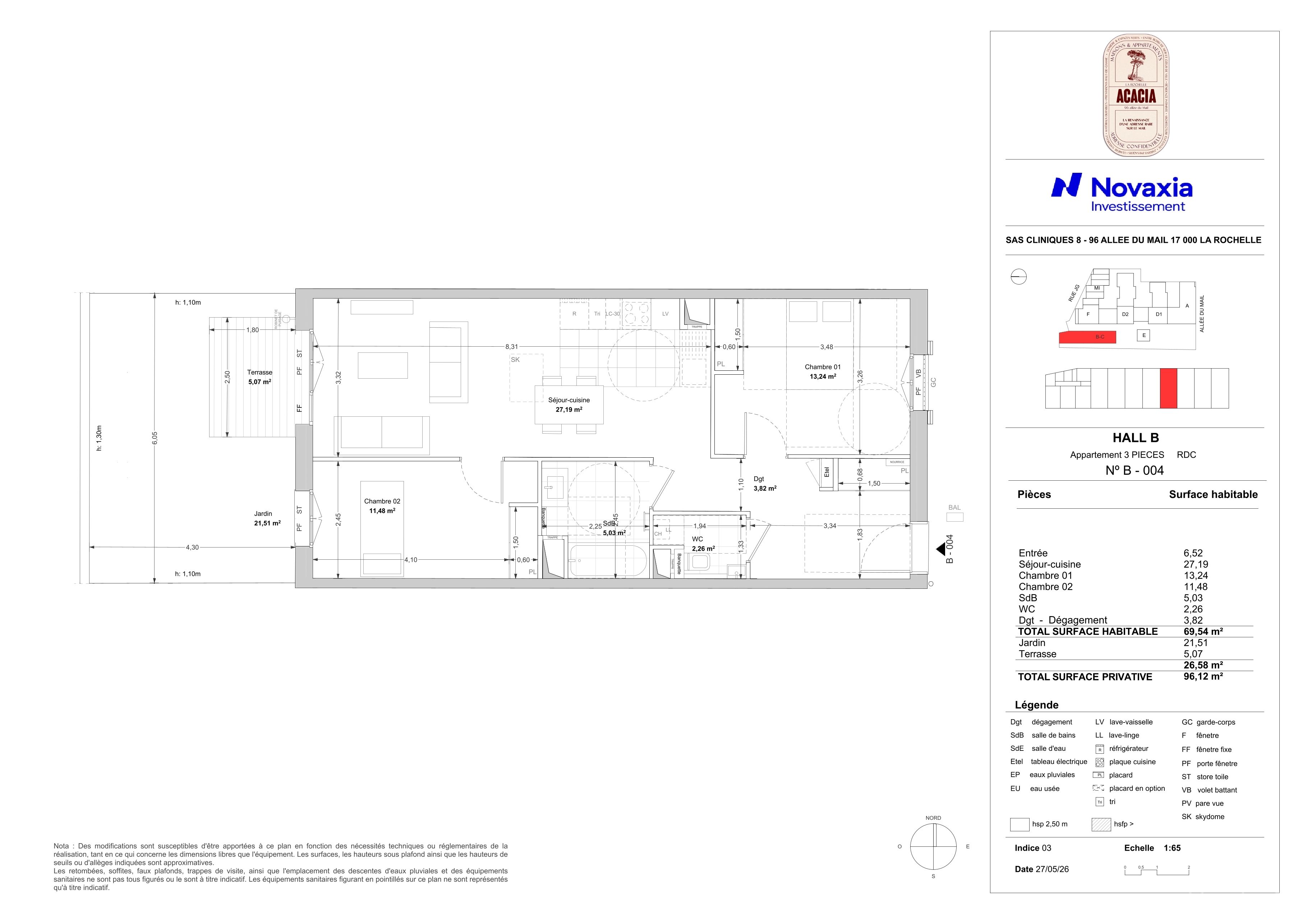 Plan du logement
