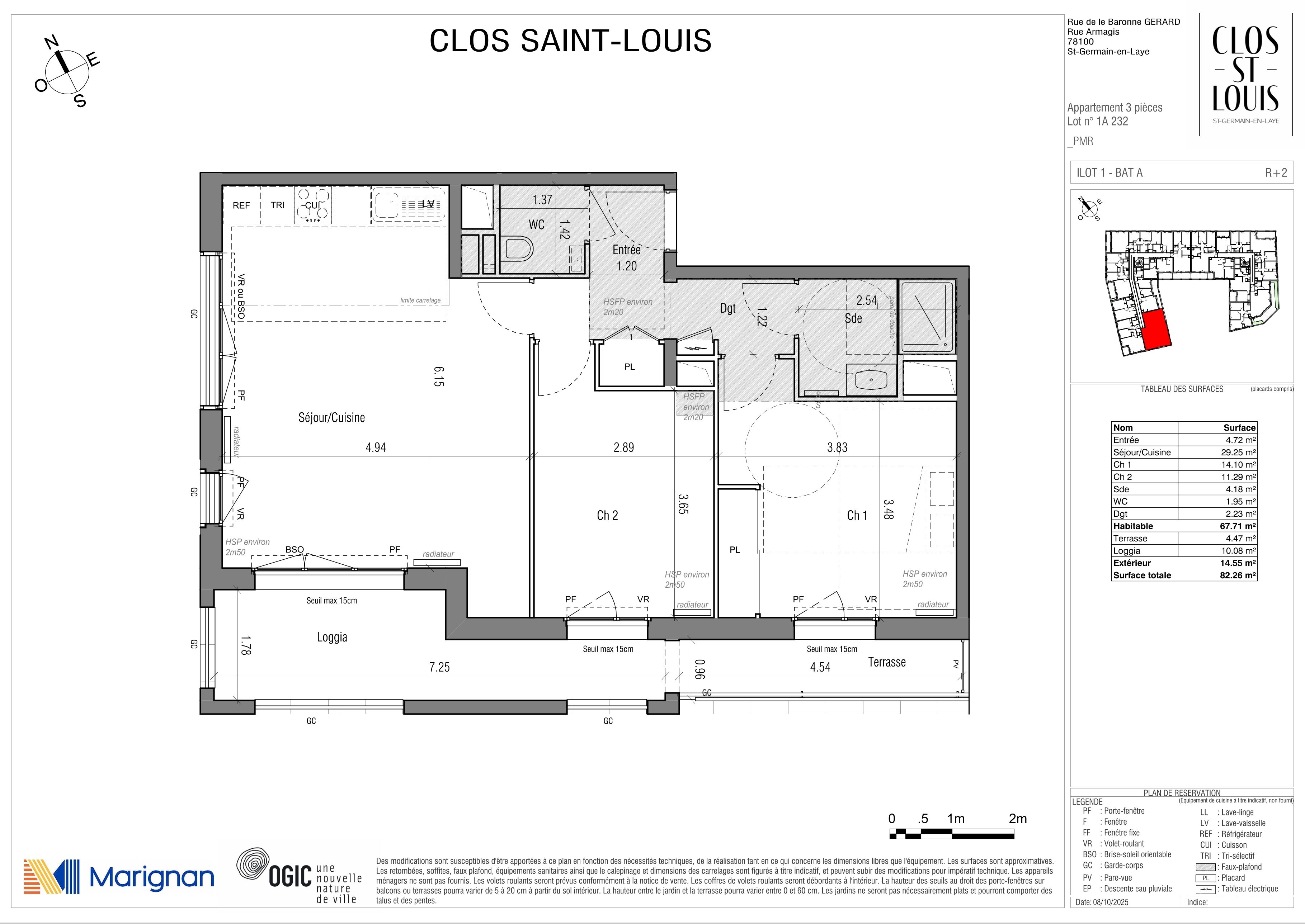 CLOS SAINT LOUIS - Acte IV : Résidences Ourches - T3