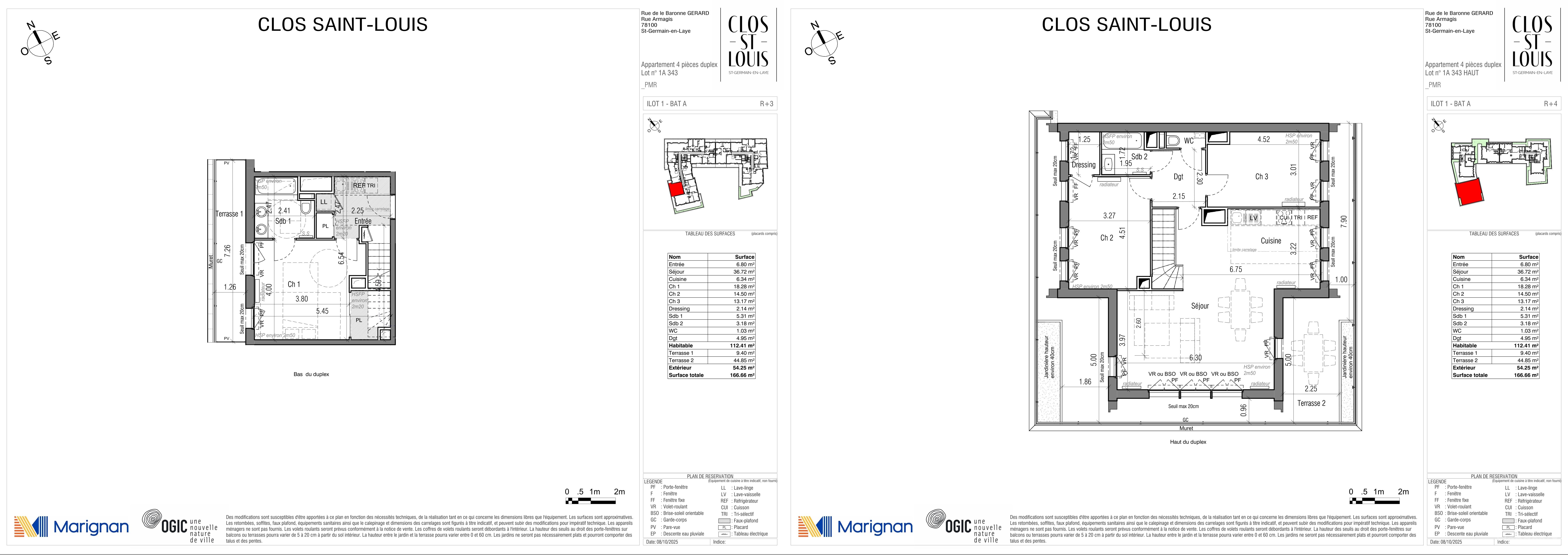 CLOS SAINT LOUIS - Acte IV : Résidences Ourches - T4