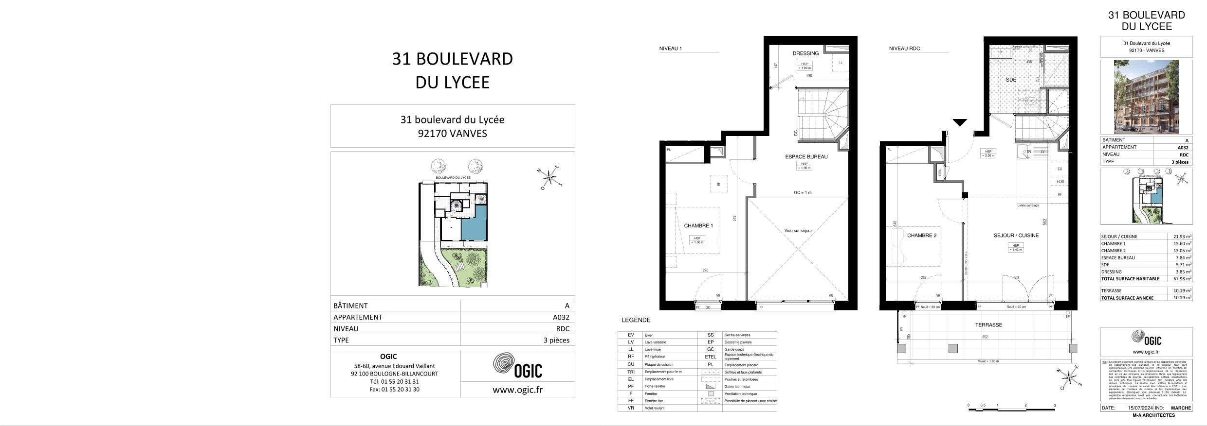Plan du lot A032