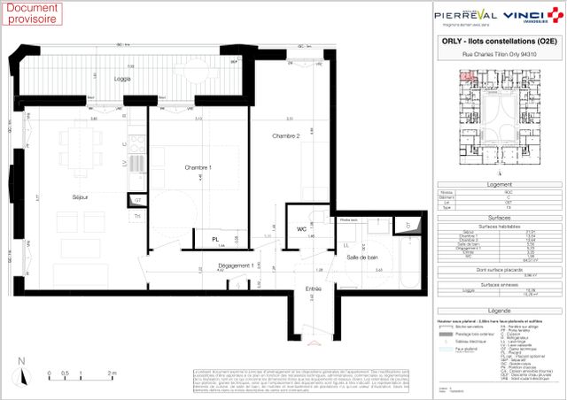 Plan lokalu C007
