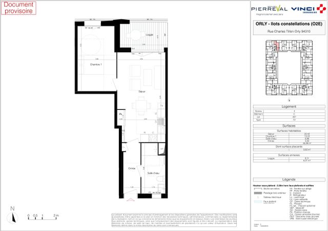 Plan lokalu C401