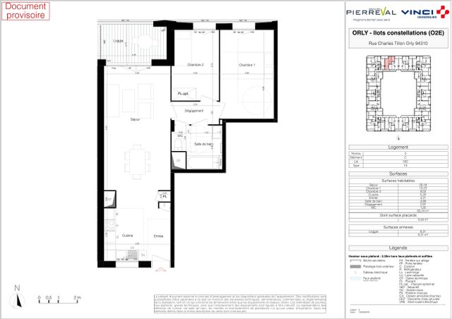 Plan lokalu C502