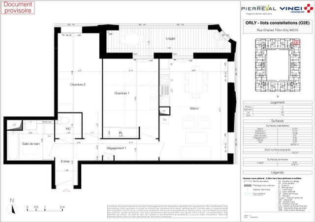 Plan lokalu D401