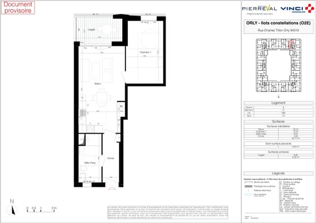 Plan lokalu D608