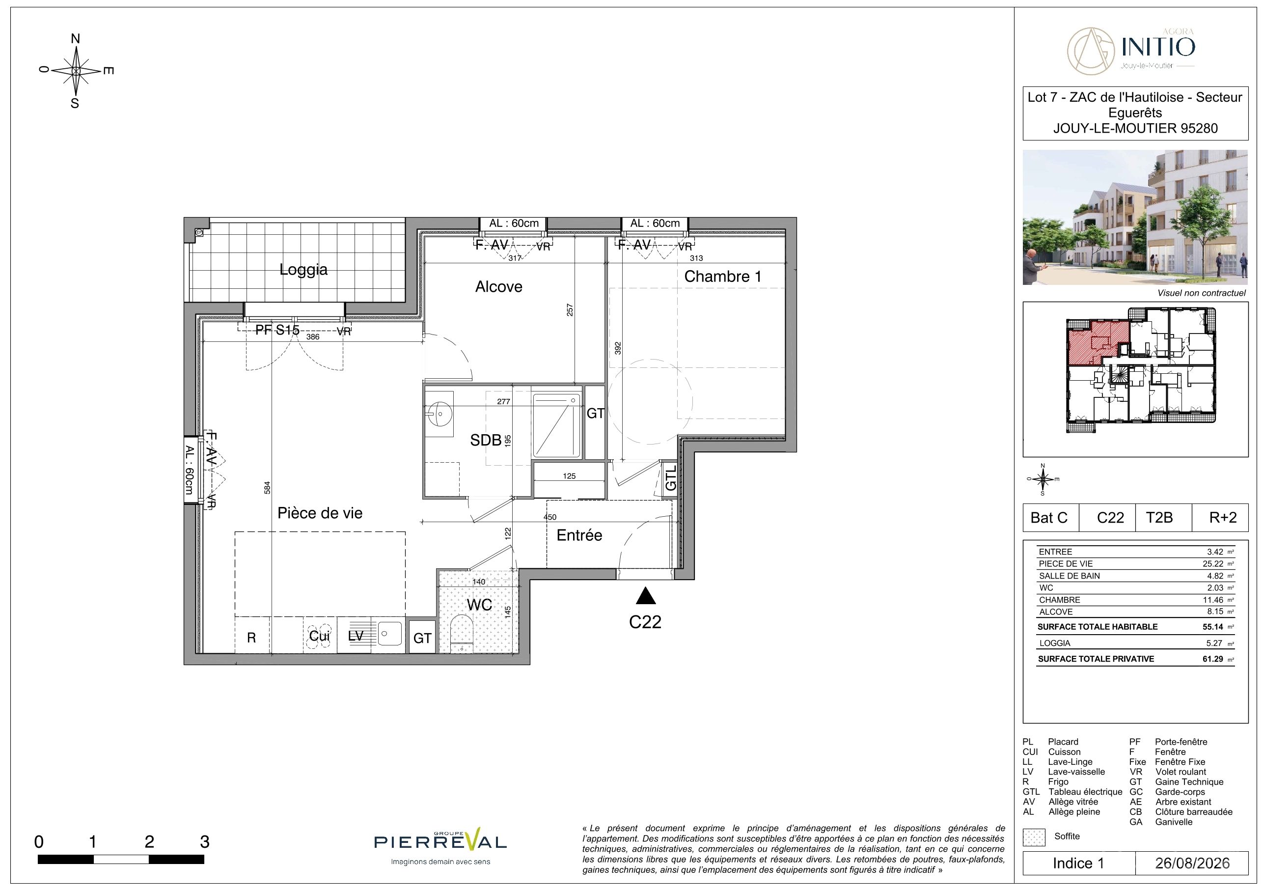 Plantegning for bolig C22