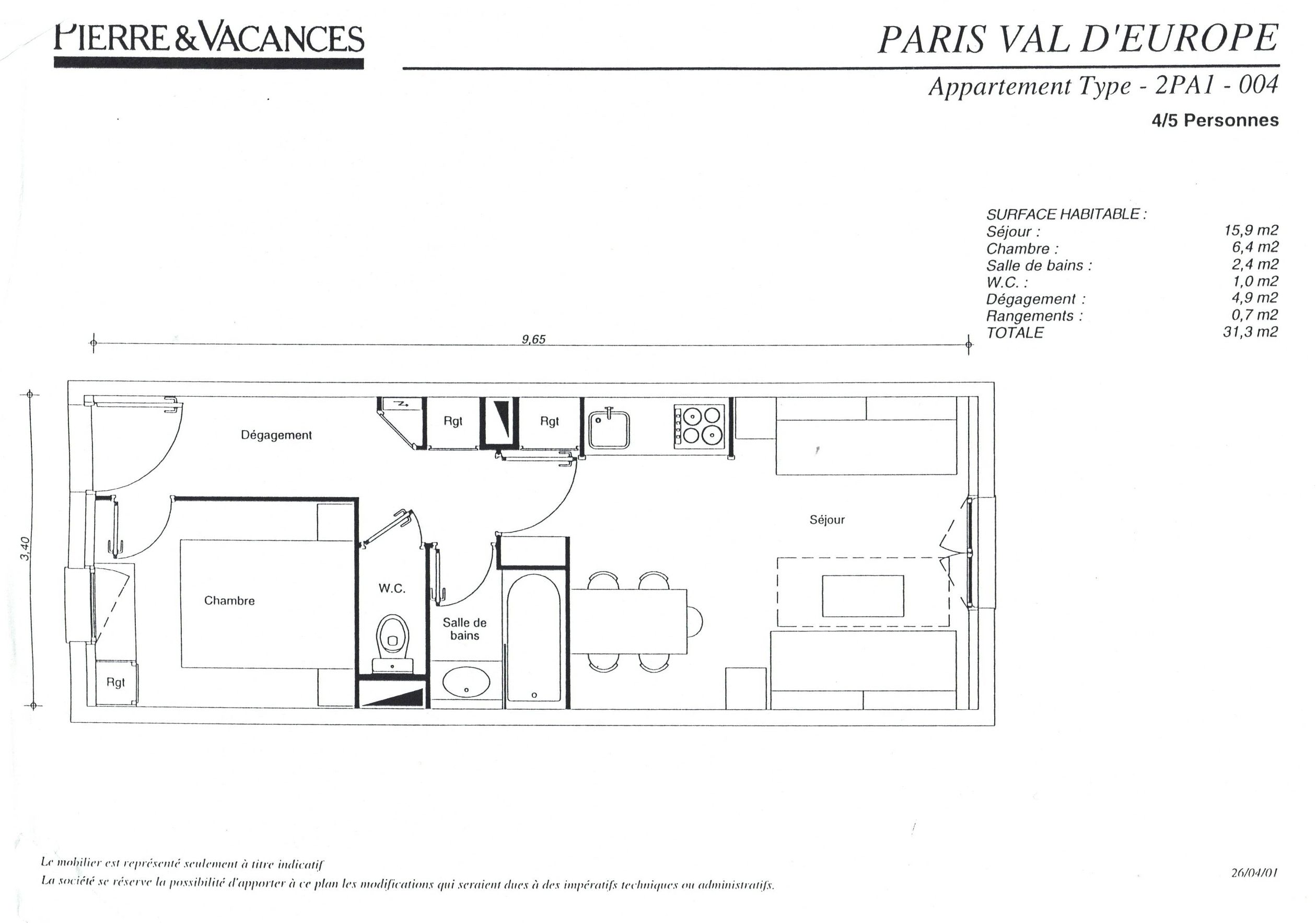 Adagio Marne-la-Vallée Val d’Europe - T2