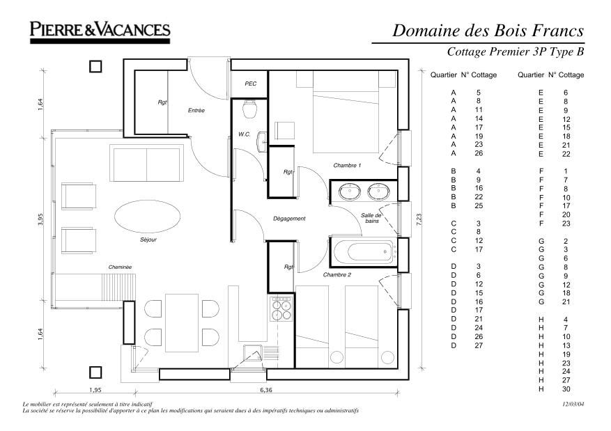 Center Parcs Les Bois-Francs - T3