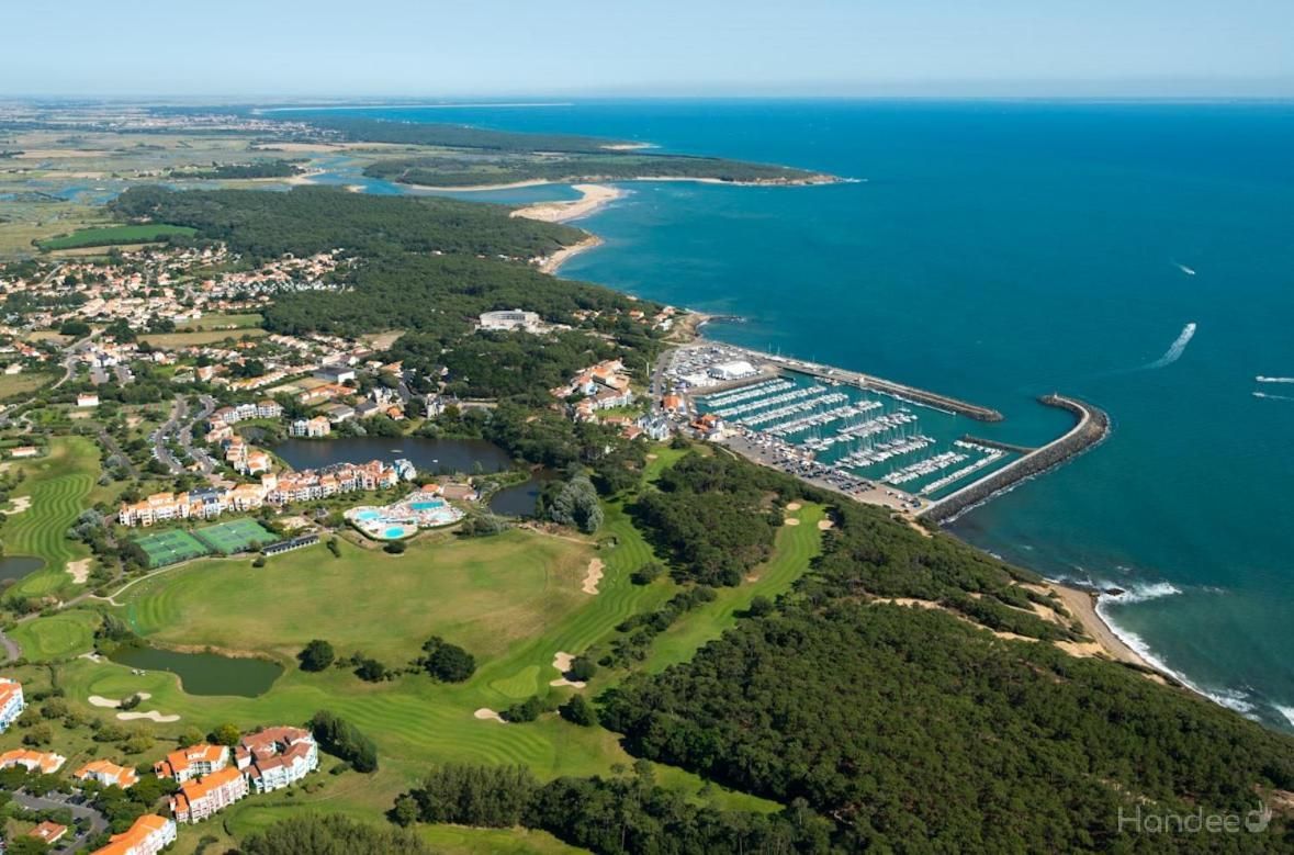 Vue aérienne du domaine 