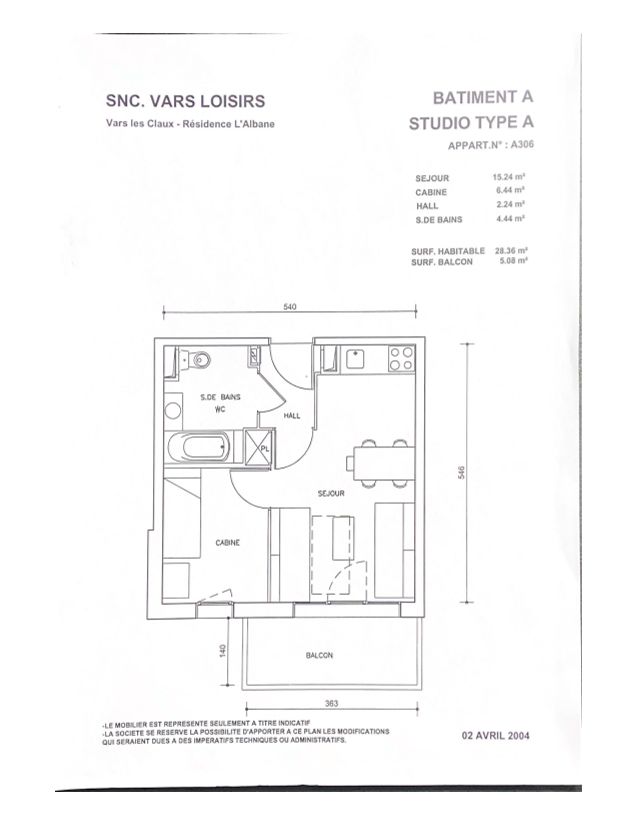 Vars - L'Albane - STUDIO
