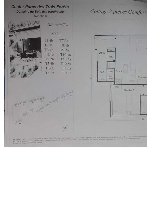 Plan du lot 1094