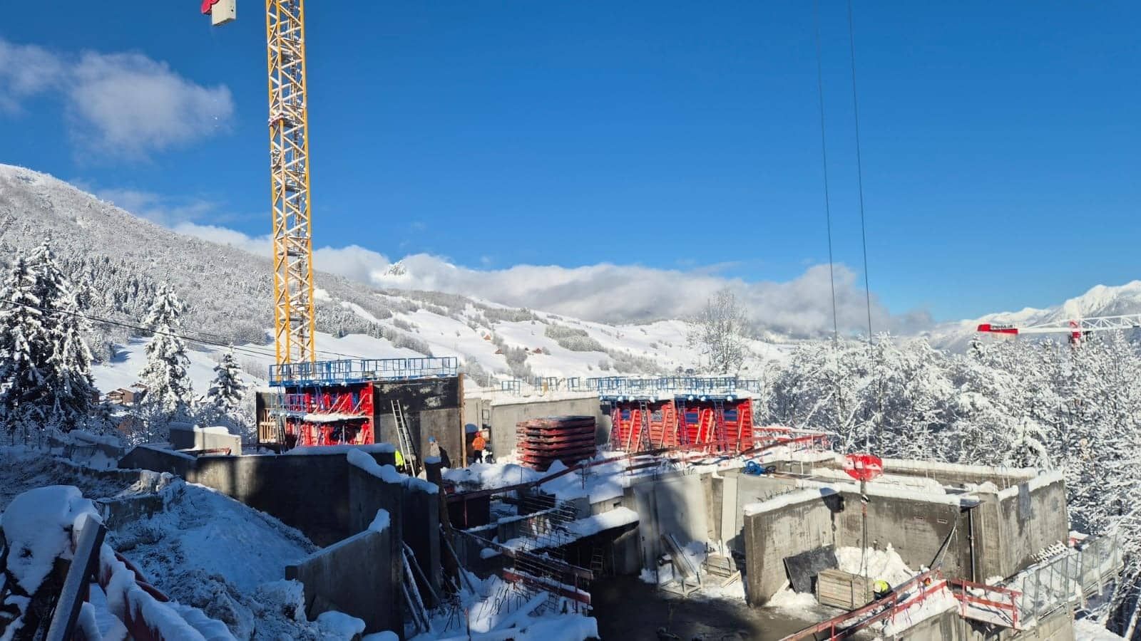 Chantier VALMOREL Hiver
