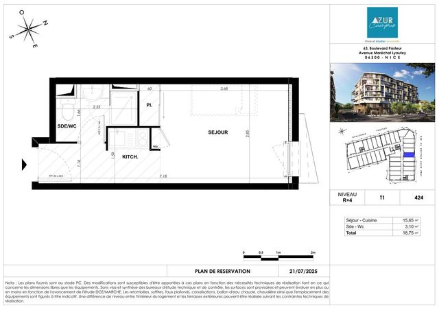 Plan lokalu 424