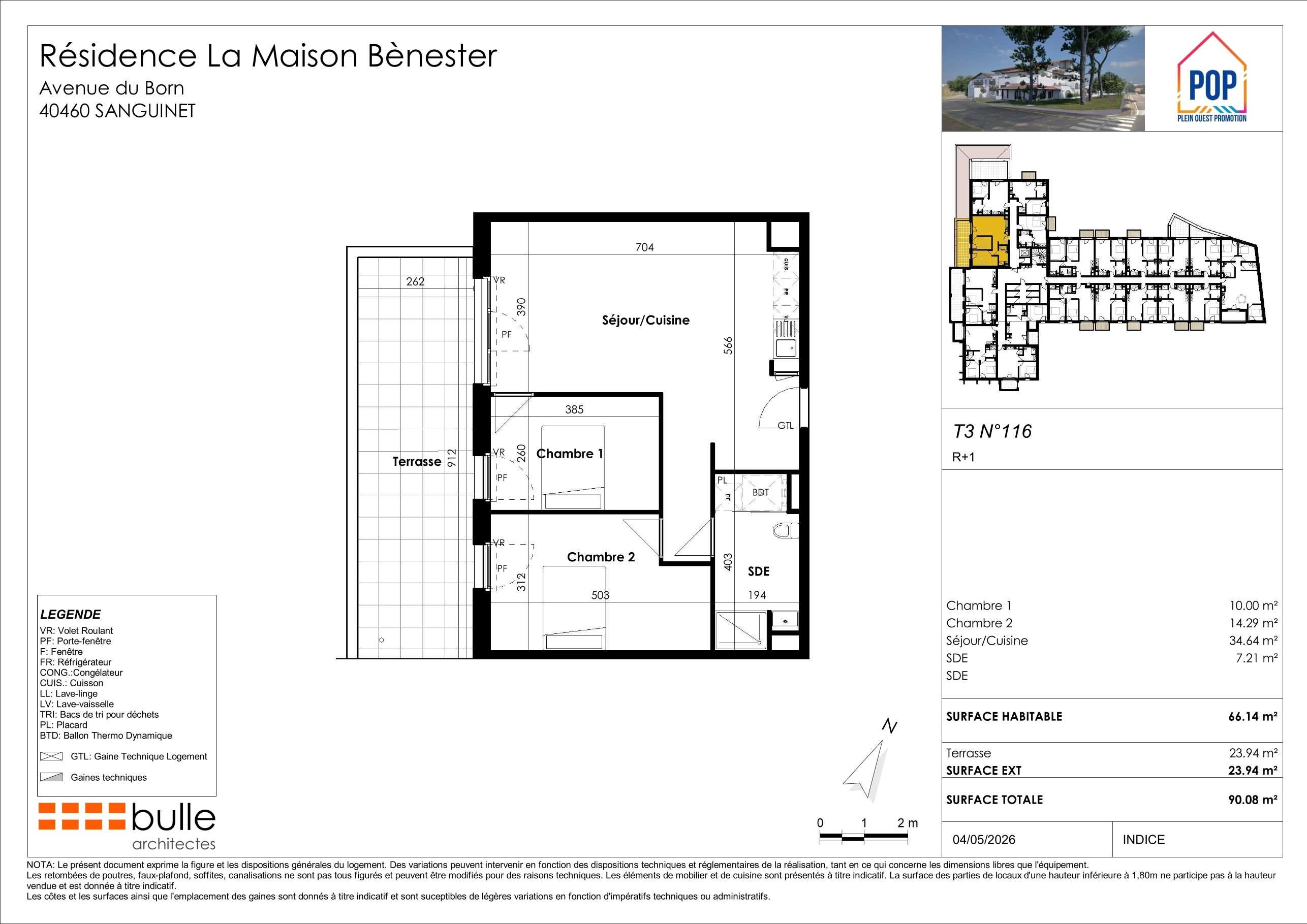 Plan du logement