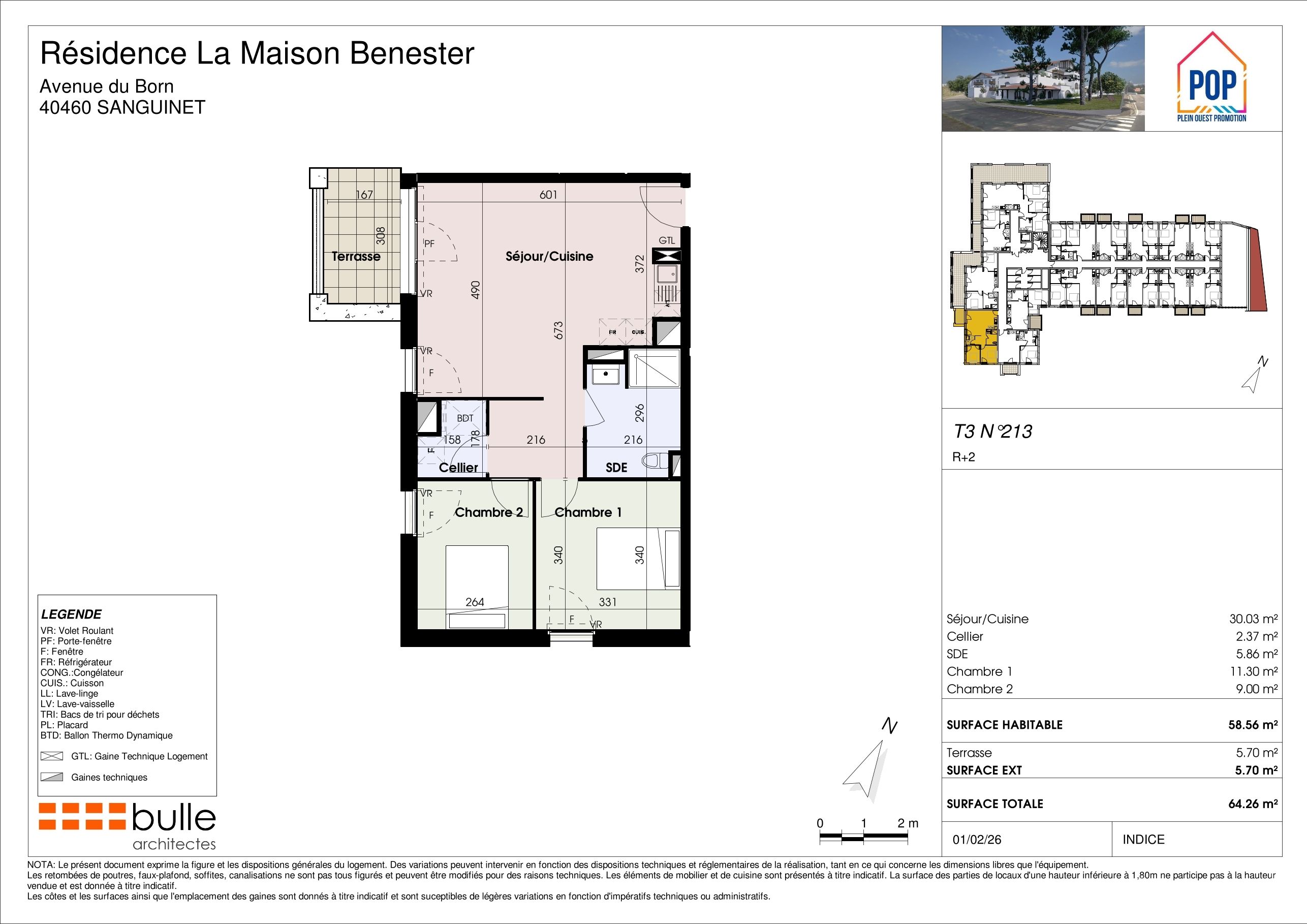Plan du logement