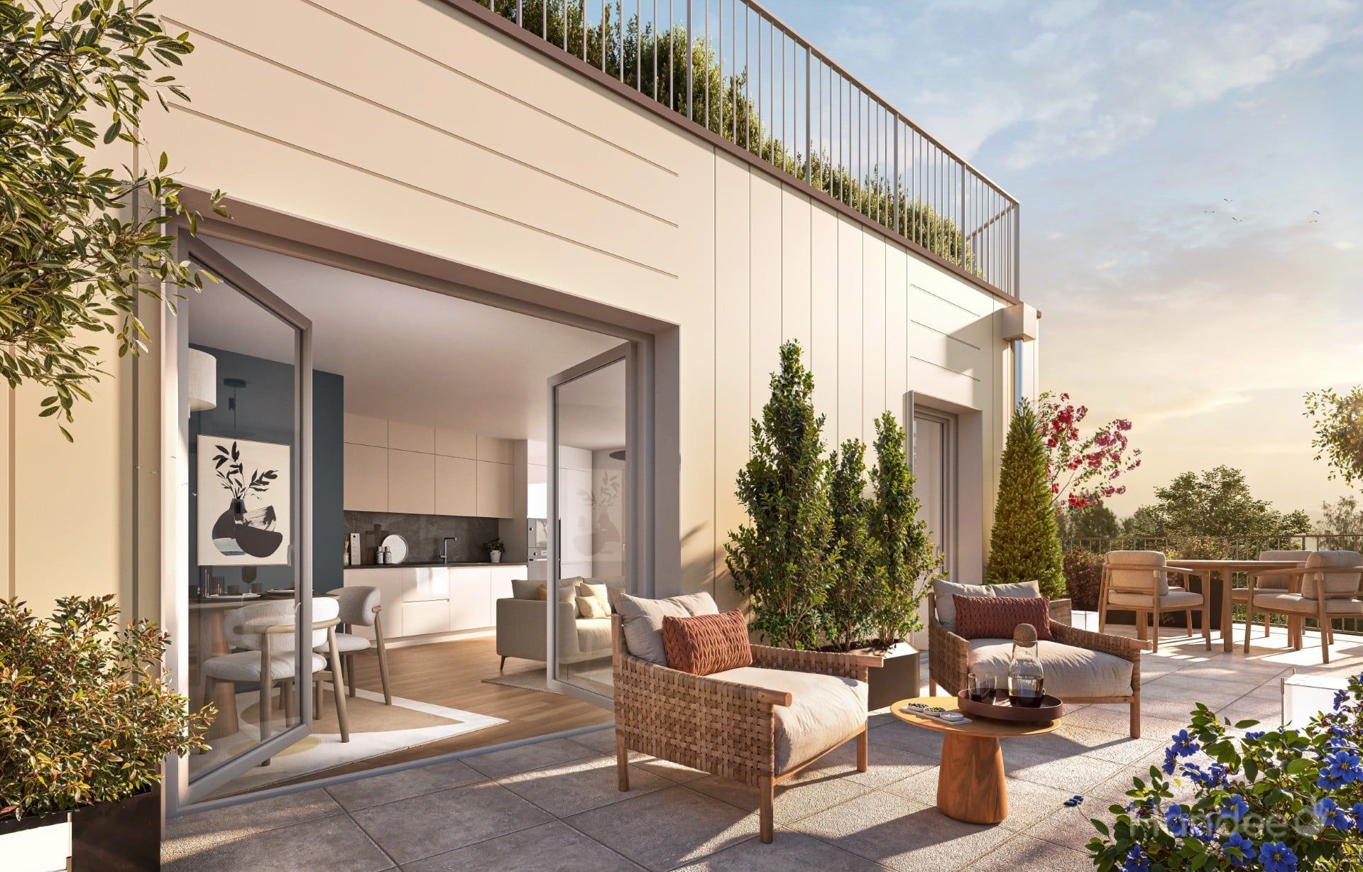 Appartement T3 neuf à Bordeaux