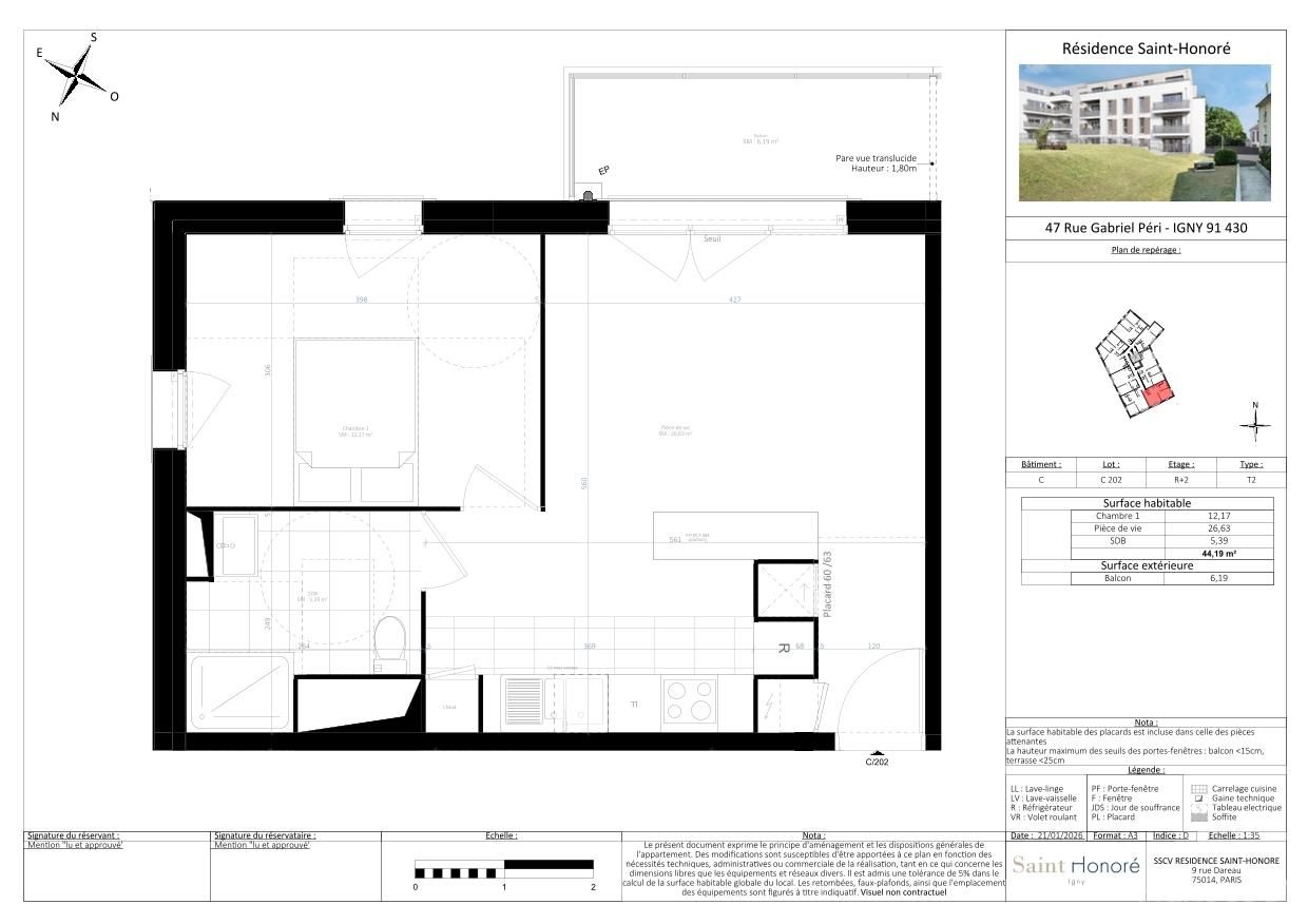 Plan du logement