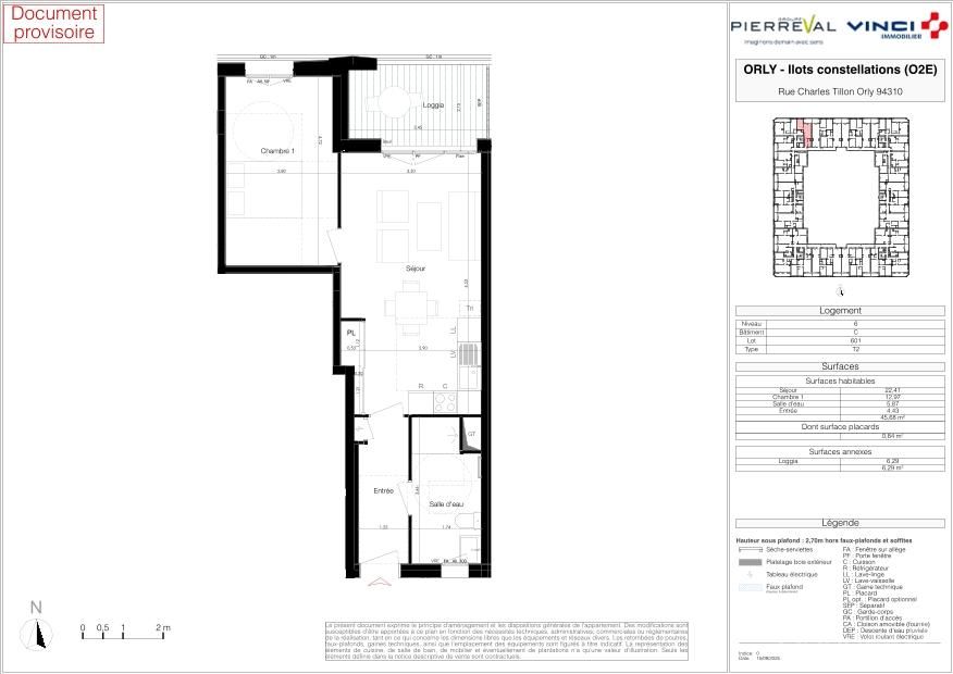 Plan du logement