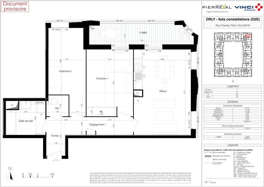 Plan du logement