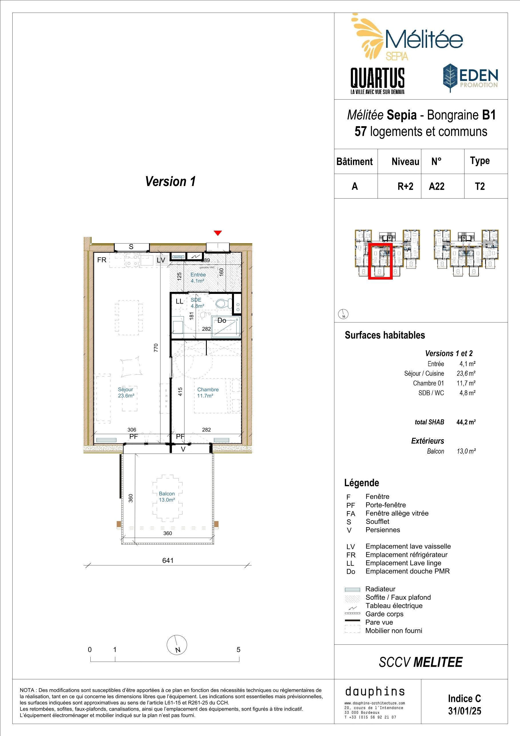 Plan du logement