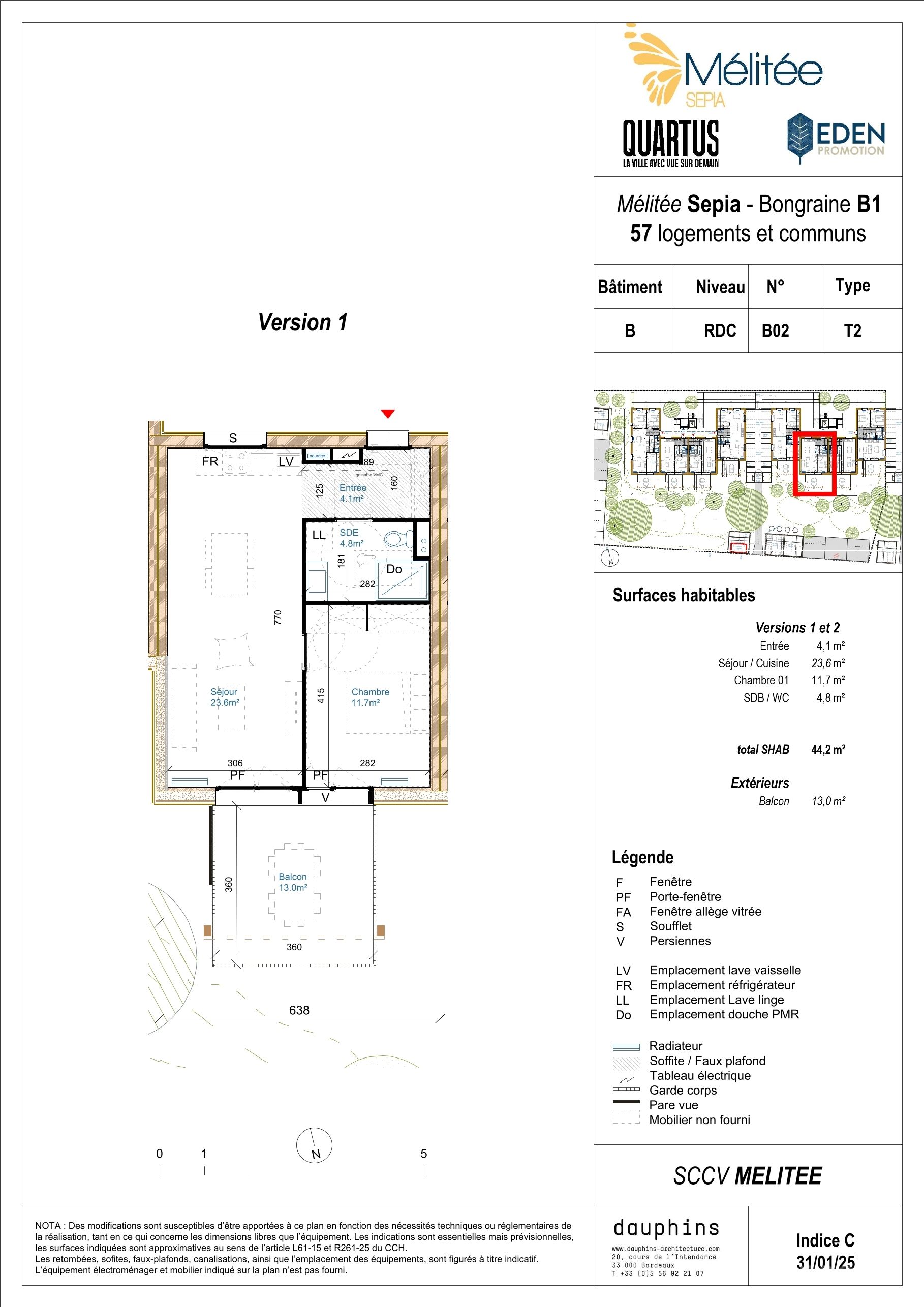 Plan du logement