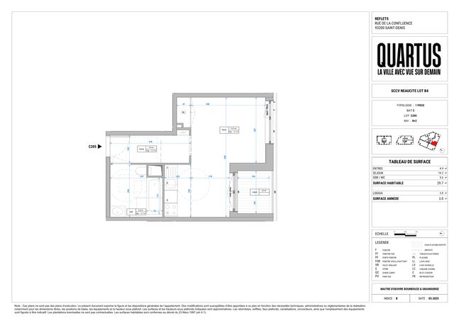 Plan lokalu C205