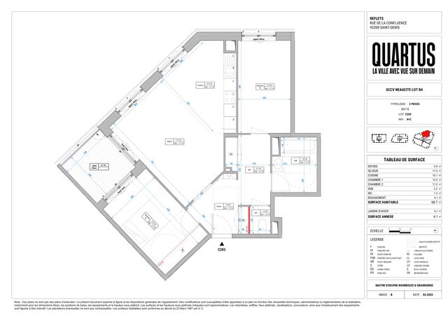 Plan lokalu C203