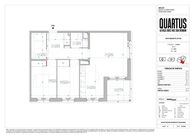 Plan lokalu C206
