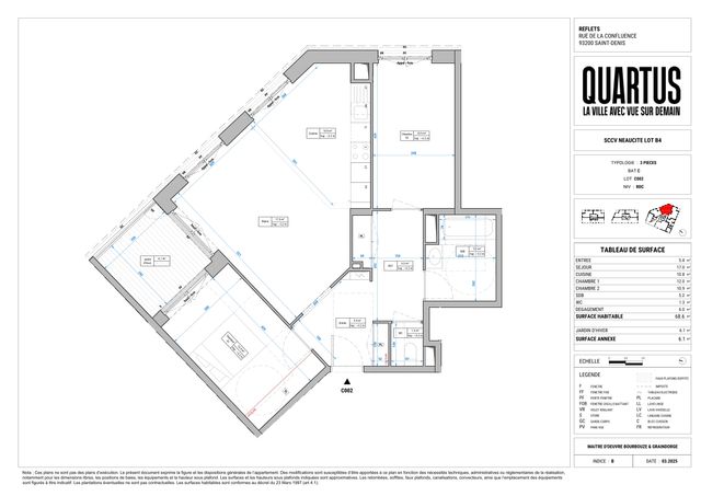 Plan lokalu C002