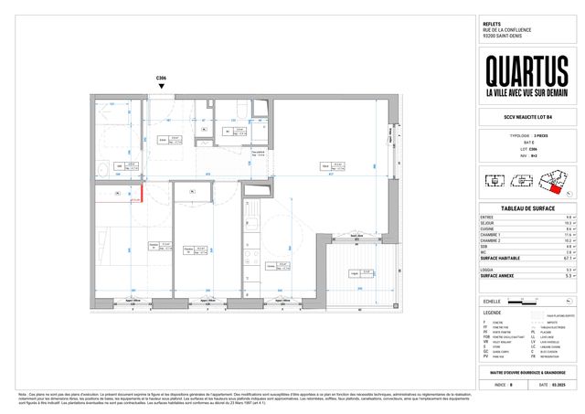 Plan lokalu C306