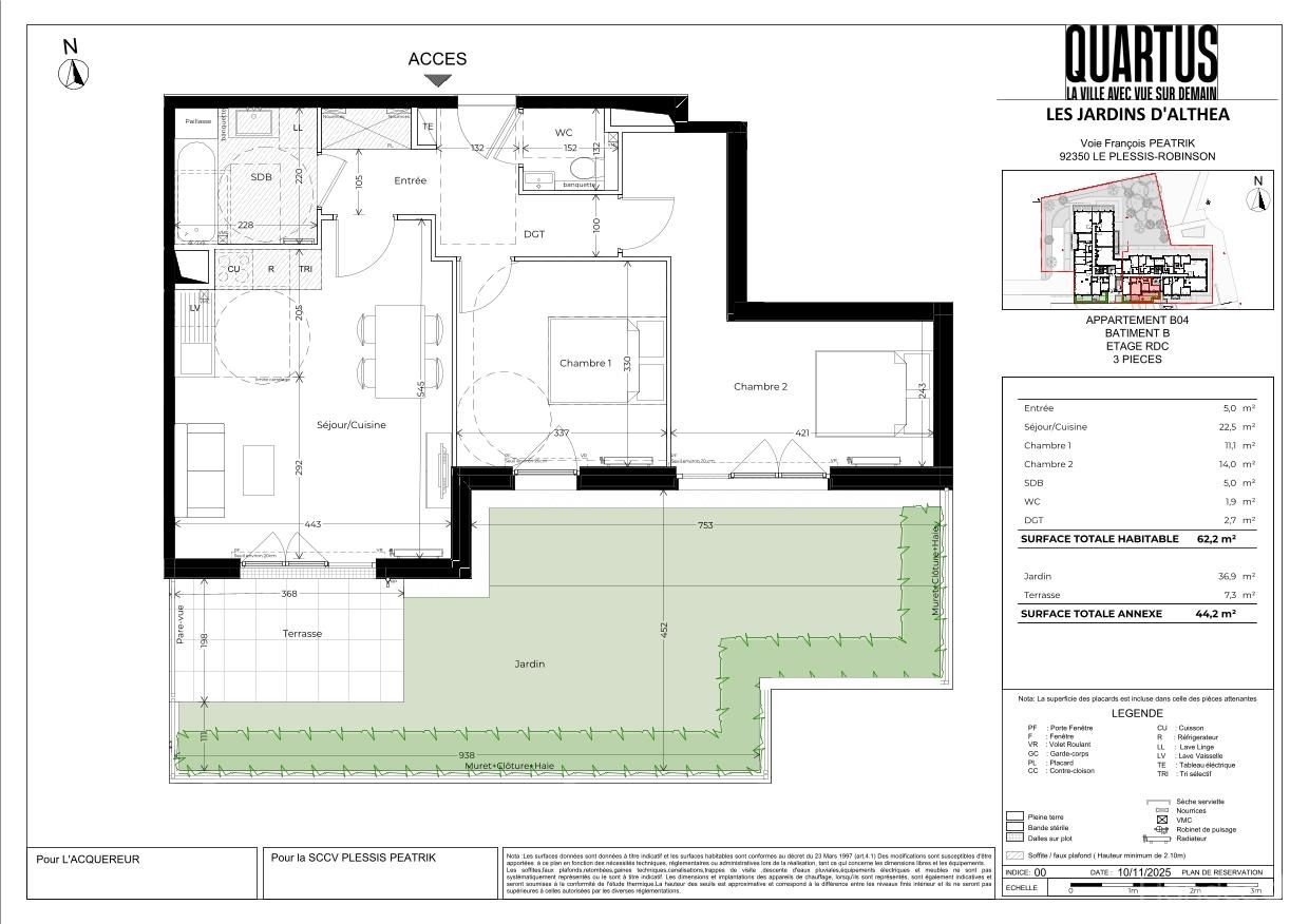 Plan du logement
