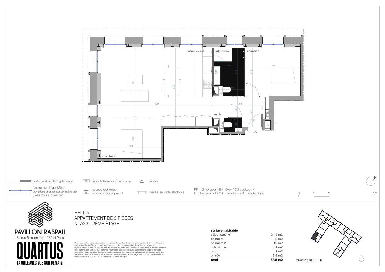 Pavillon Raspail - T4