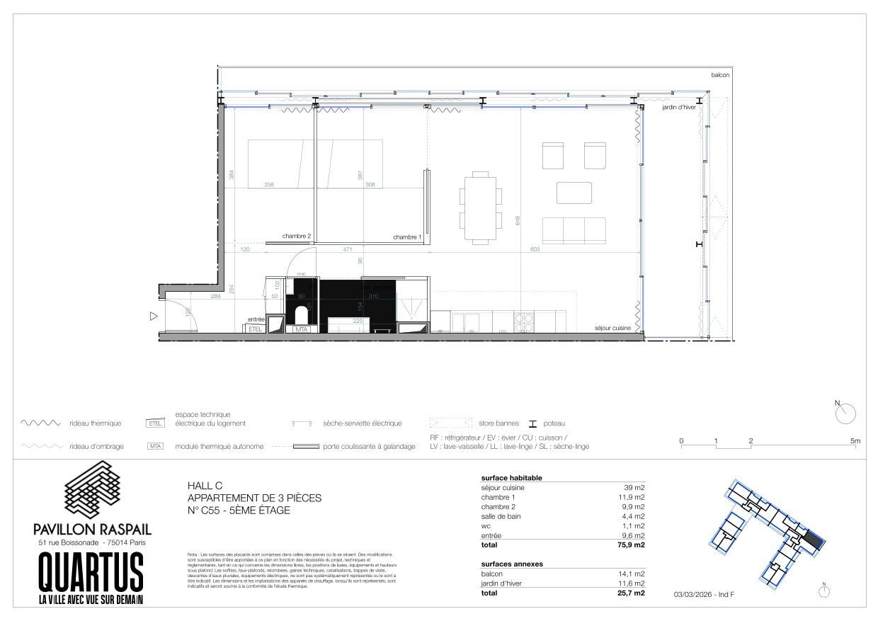Pavillon Raspail - T4