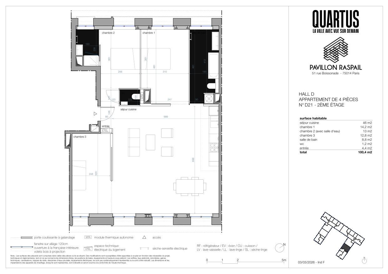 Plan du logement
