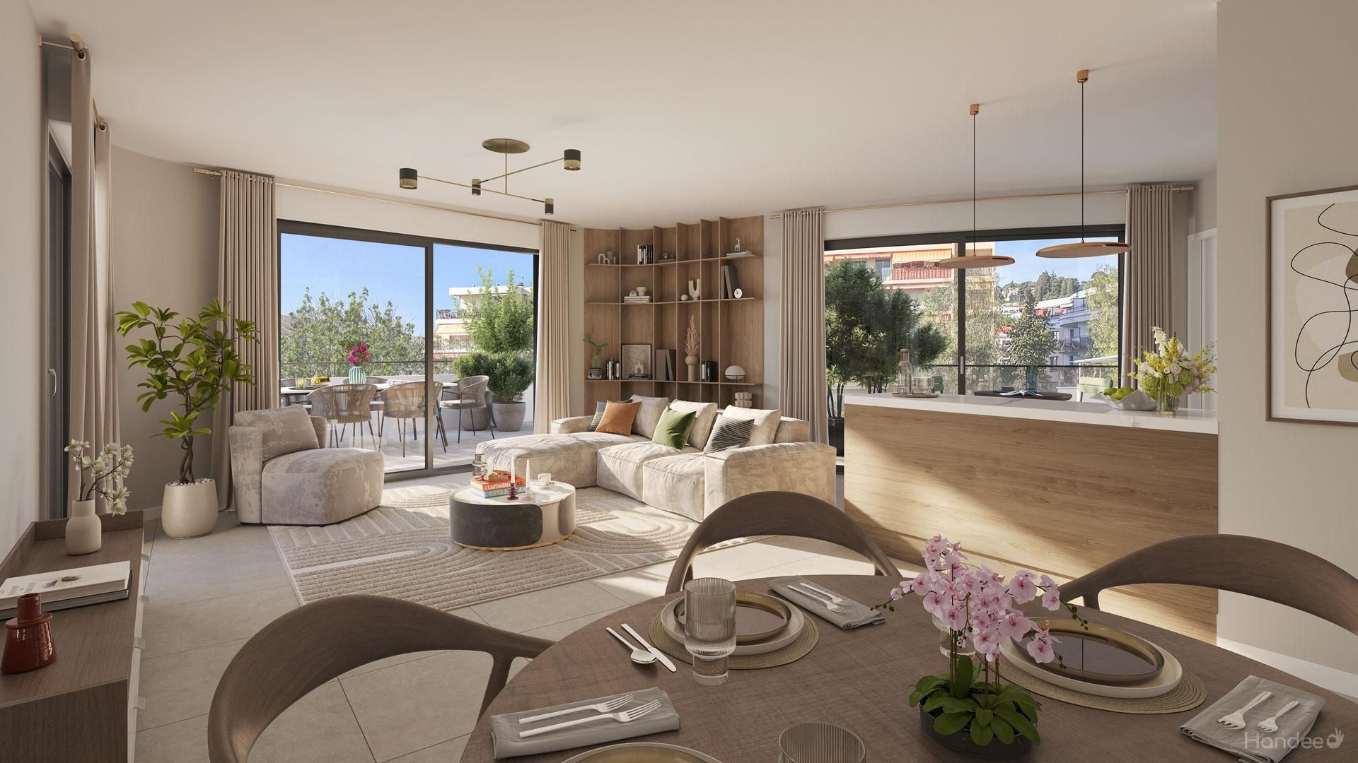 Appartement T4 neuf à Roquebrune-Cap-Martin