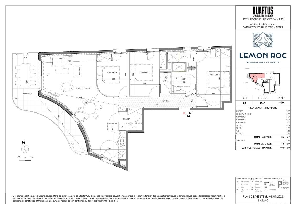 Plan du logement