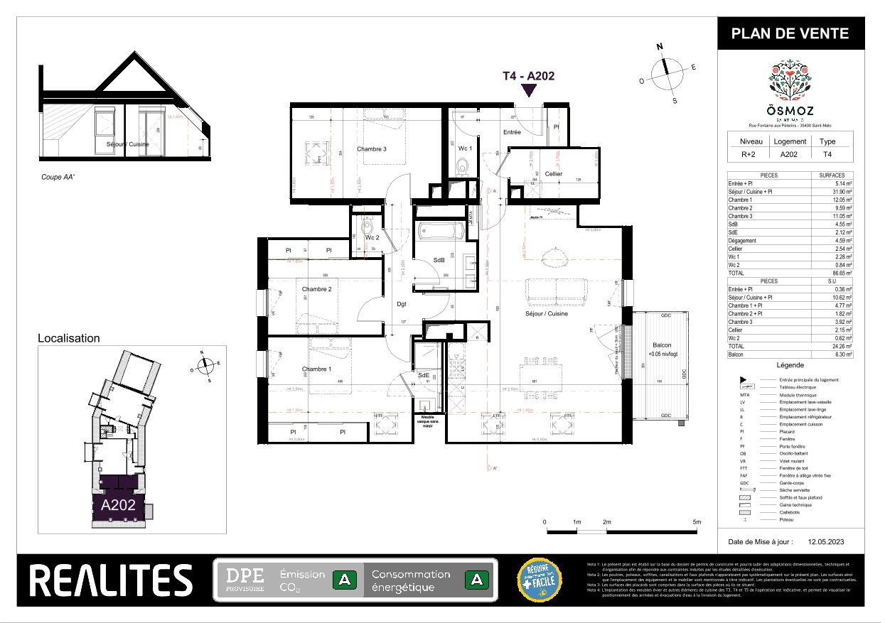 Plan du logement