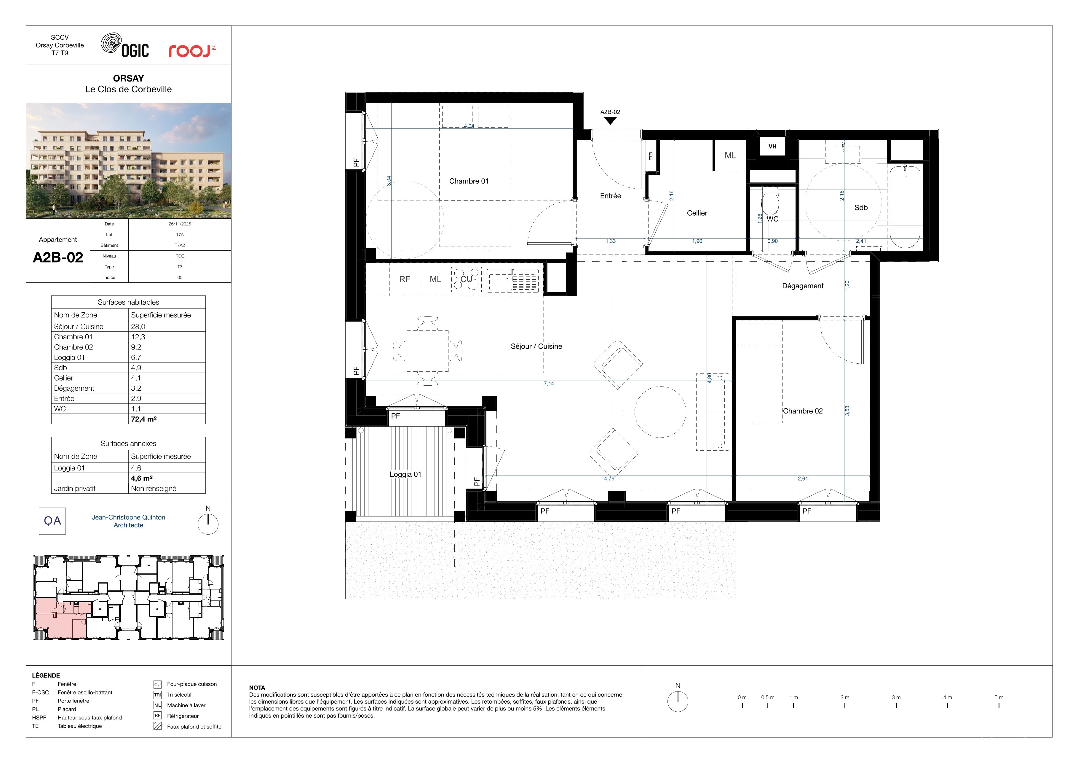 LE CLOS DE CORBEVILLE - T3
