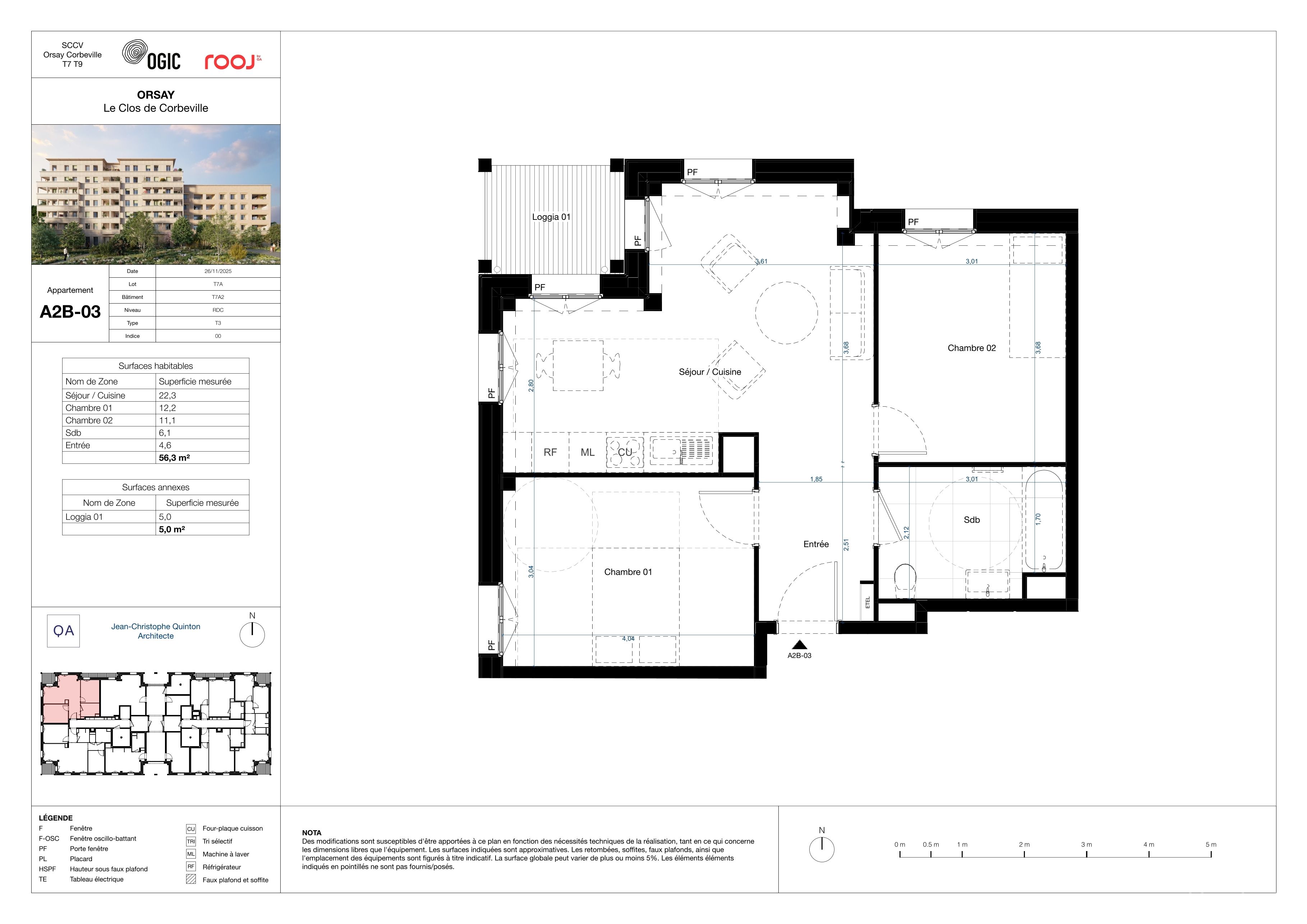 LE CLOS DE CORBEVILLE - T3