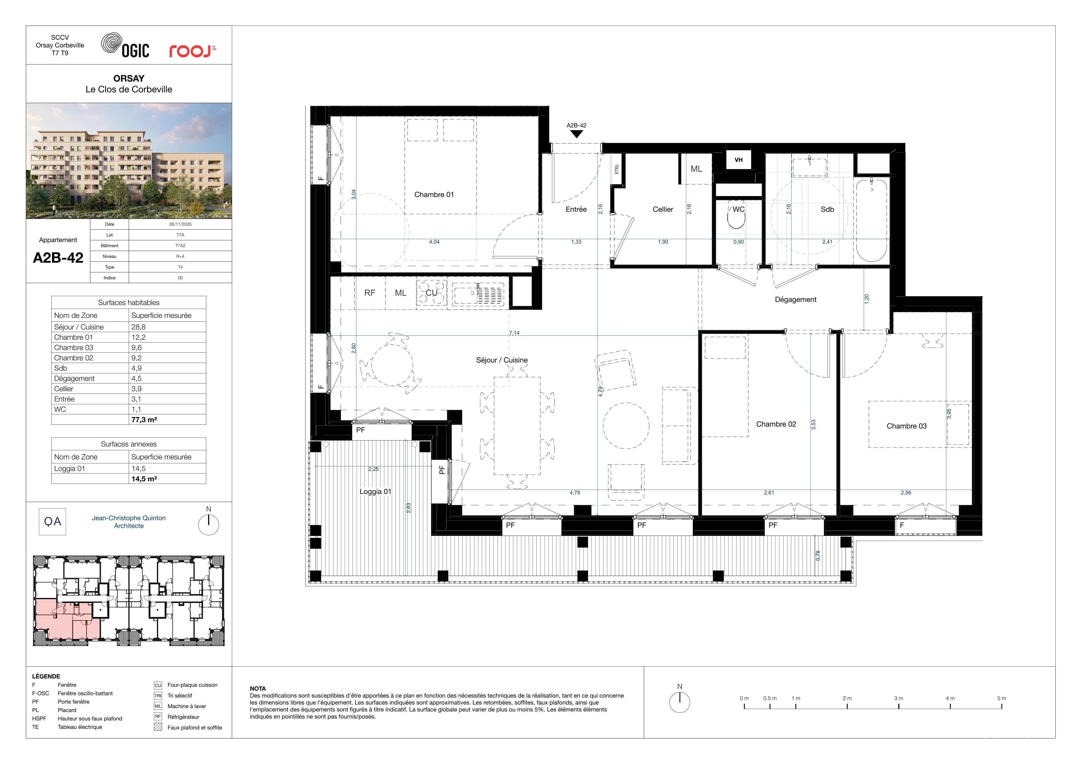 LE CLOS DE CORBEVILLE - T4